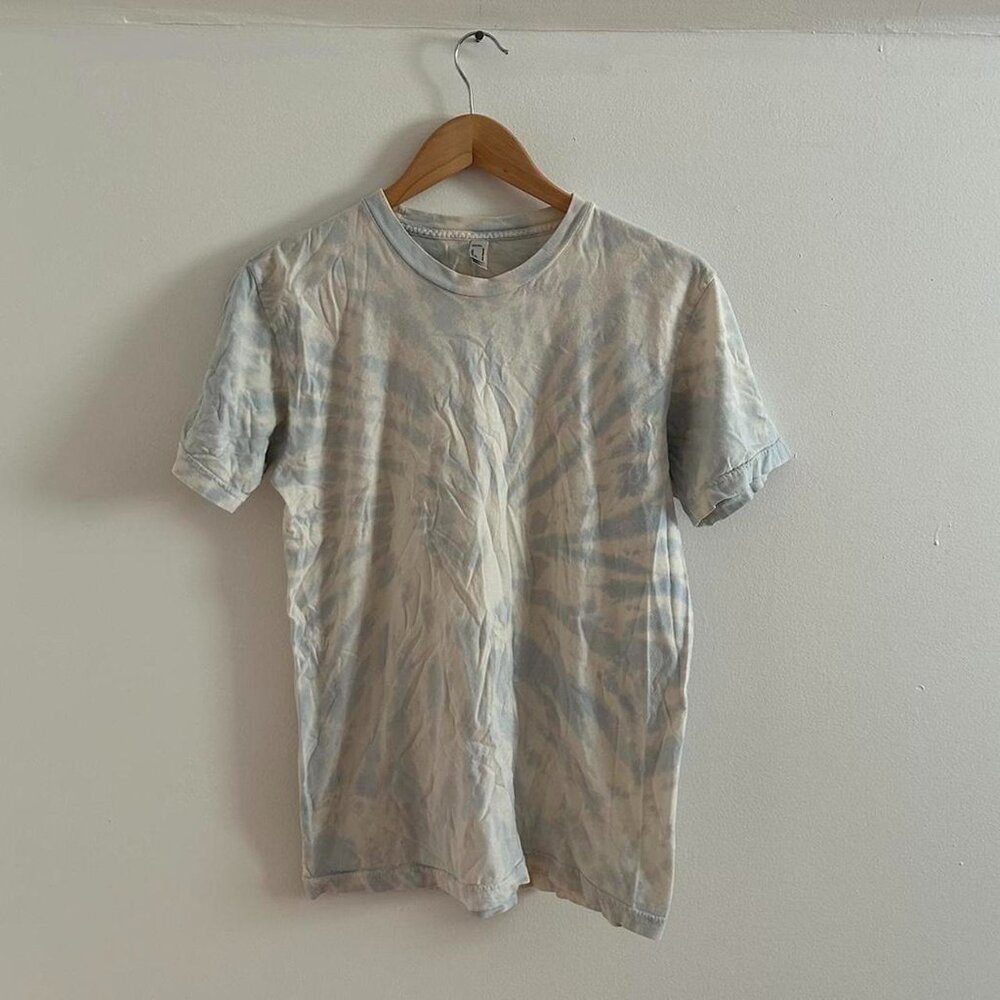 American Apparel 100% cotton tie dye t-shirt